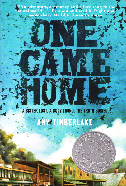 纽伯瑞银奖 寻找阿加莎 回家 英文原版 儿童文学 One Came Home 青少年课外读物 儿童文学