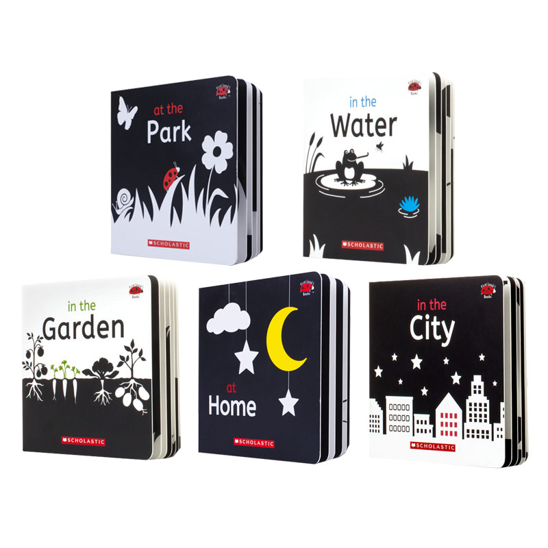 【100选4】I SPY LITTLE WHEELS带轮子的交通工具 Clifford Loves 大红狗克利弗德 爱的礼物书 Scholastic US 学乐纸板