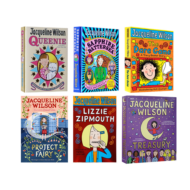 Jacqueline Wilson 麻辣女生基地 8-14岁英文原版成长小说 英国桂冠童书作家 杰奎琳威尔逊 中小学课外阅读 女孩英文分级章节书