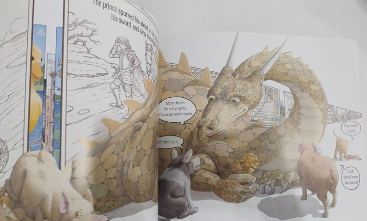 英文原版 The Three Pigs 大卫威斯纳 三只小猪 想象力启蒙 凯迪克金奖 David Wiesner