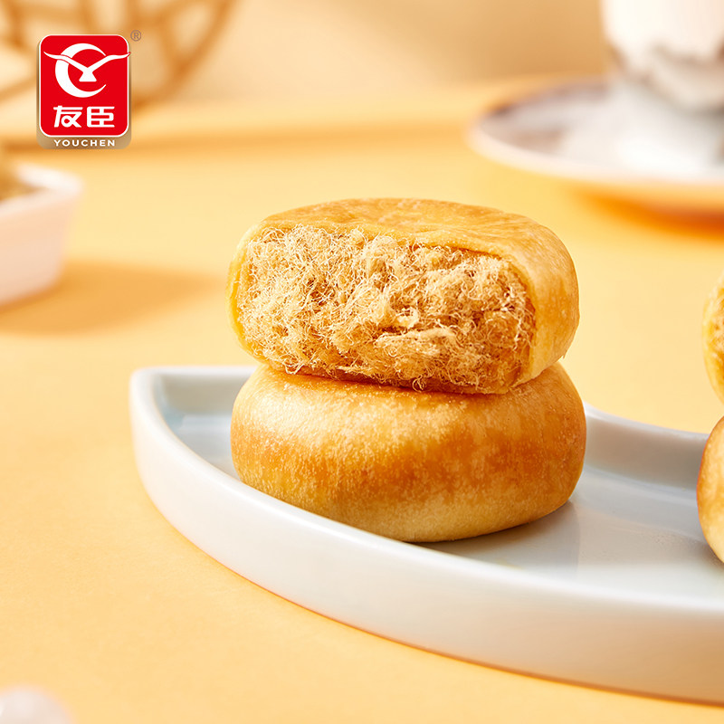 友臣肉松饼夹心面包散装整箱批发传统糕点心办公室充饥休闲零食品,淘宝优惠券,粉丝福利购,淘宝优惠卷