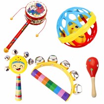 Baby hand grip ball gripping trainer Shaking Bell Silicone Ball 0-1 Year Old Baby Caressing Sensation Ball Toy