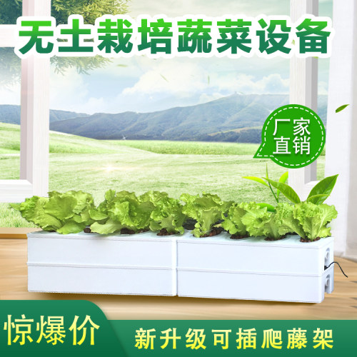 无土栽培设备家庭阳台瓜果草莓种植箱自动循环水培蔬菜种菜机花盆 - 图0
