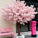 Simulated cherry blossom tree, peach blossom fake tree, large wishing tree