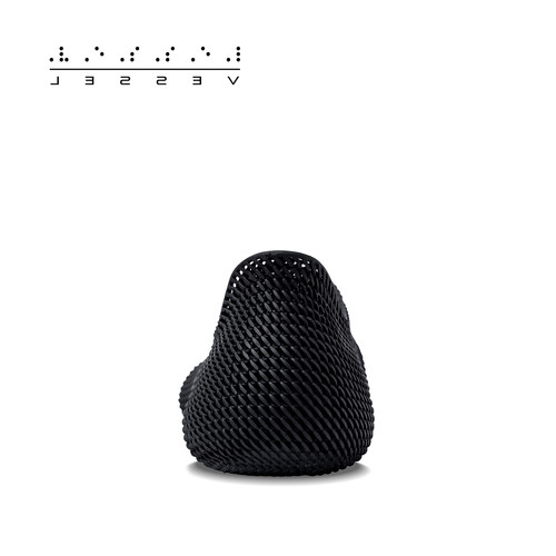 xVESSEL赤足3D打印黑色明星同款创意低帮鞋摇摇乐男女同款 - 图2