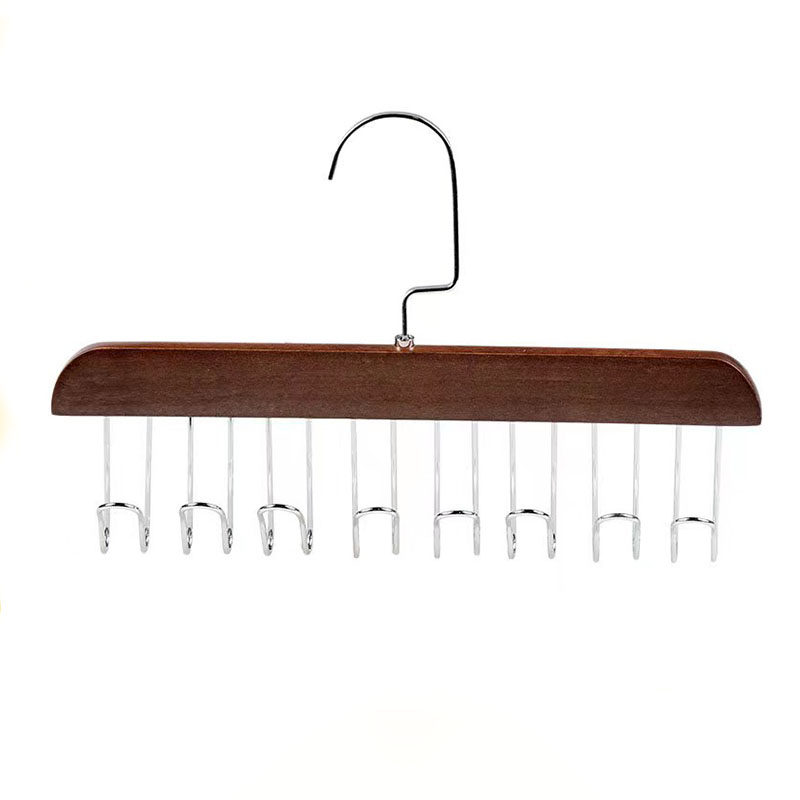 木质吊带衣架多功能内衣背心收纳神器家用宿舍实木挂钩波浪晾衣架,淘宝优惠券,粉丝福利购,淘宝优惠卷