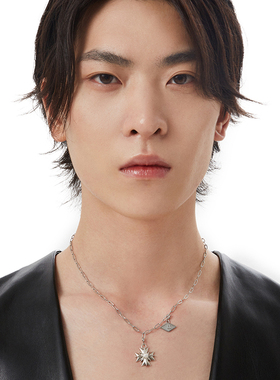 KLINKLIN表情DIY情侣吊坠项链