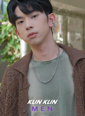 欧美古巴链KLINKLIN钛钢