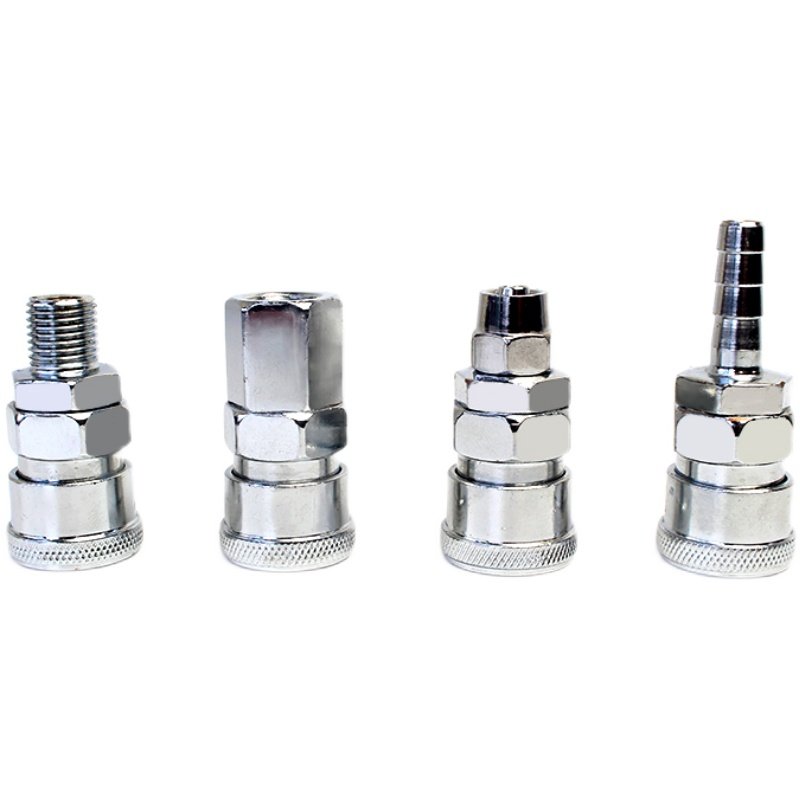 气动空压机管子C式快速接头SM/PM20/30/40快插气管气泵配件公母头 - 图3