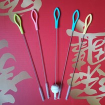 Baby Child Insulation Cup Recommended Bottle Cup Brushed Pacifier Brushed Hook Brush With Shank Water Glass Slim Candy Color Straws