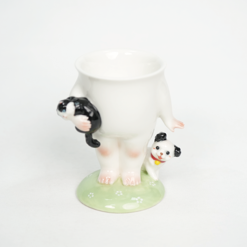 银河磁场可爱陶瓷手作杯子猫狗双全杯个性高颜值质感新年生日礼物,淘宝优惠券,粉丝福利购,淘宝优惠卷