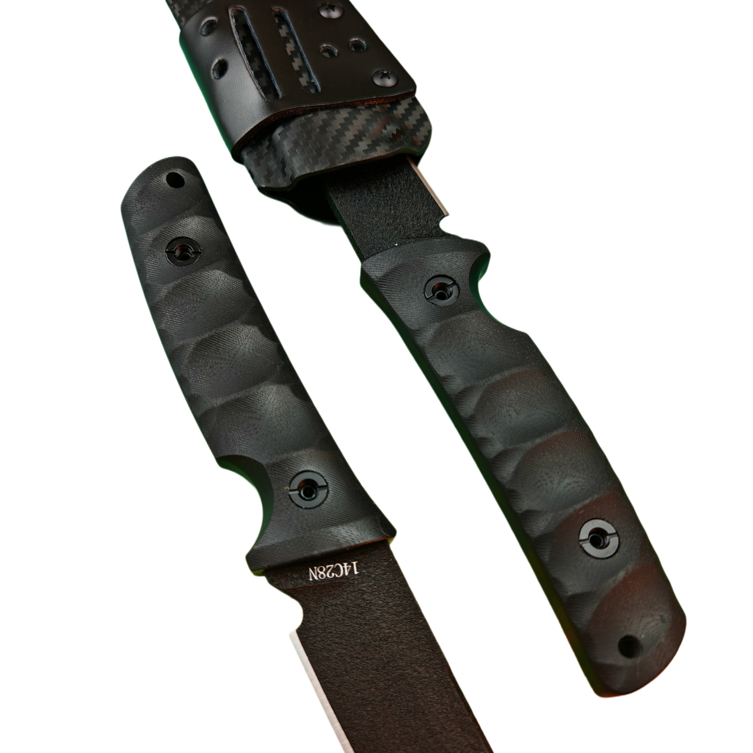 【北山物志斩3代黑武士】怀剑碳纤维鞘户外刀具防身野外水果家用,淘宝优惠券,粉丝福利购,淘宝优惠卷