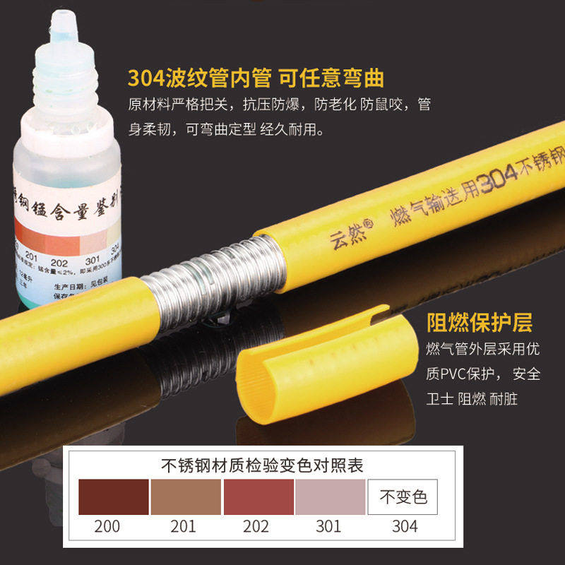 304不锈钢燃气管天然气管煤气液化气防爆金属软管3分4分厂家,淘宝优惠券,粉丝福利购,淘宝优惠卷