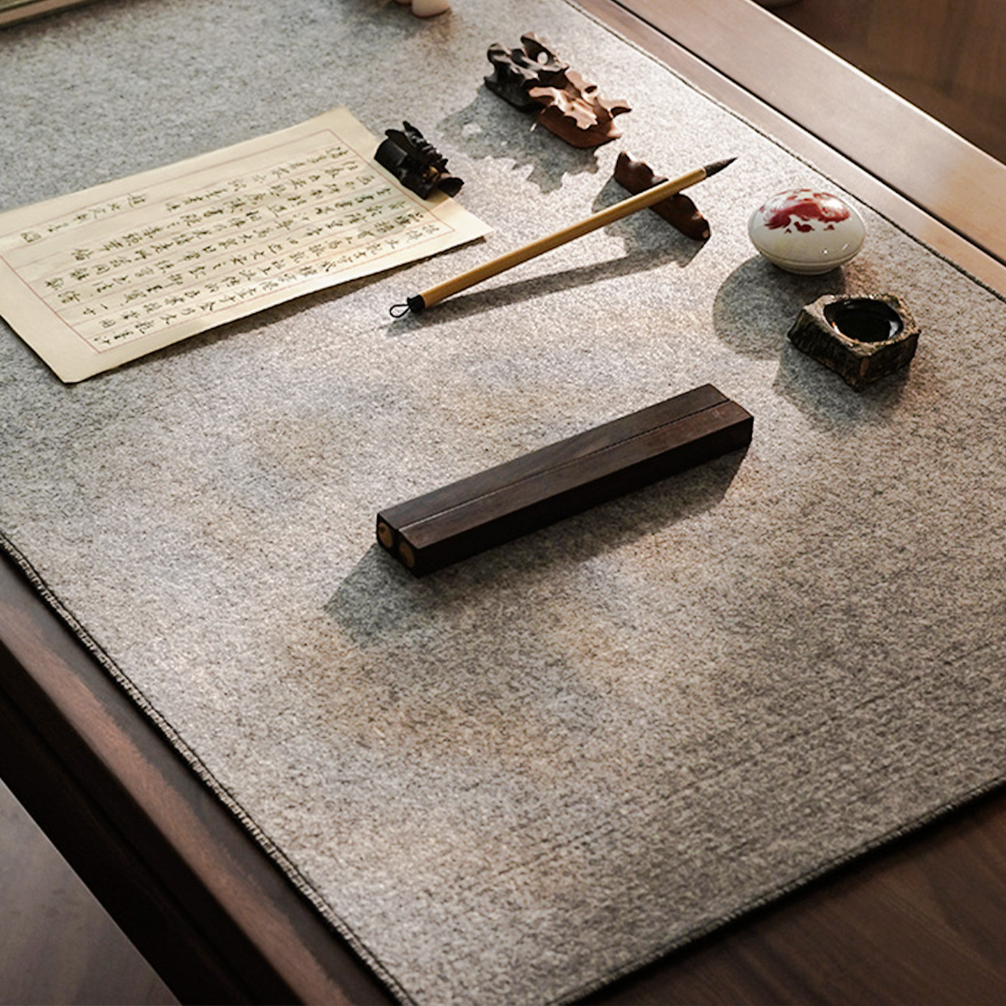 赵北加厚毛毡垫书法专用不起球高级书画毡垫文房四宝书桌国学摆件桌垫毛毡国画垫布毛笔字专用羊毛毡垫,淘宝优惠券,粉丝福利购,淘宝优惠卷