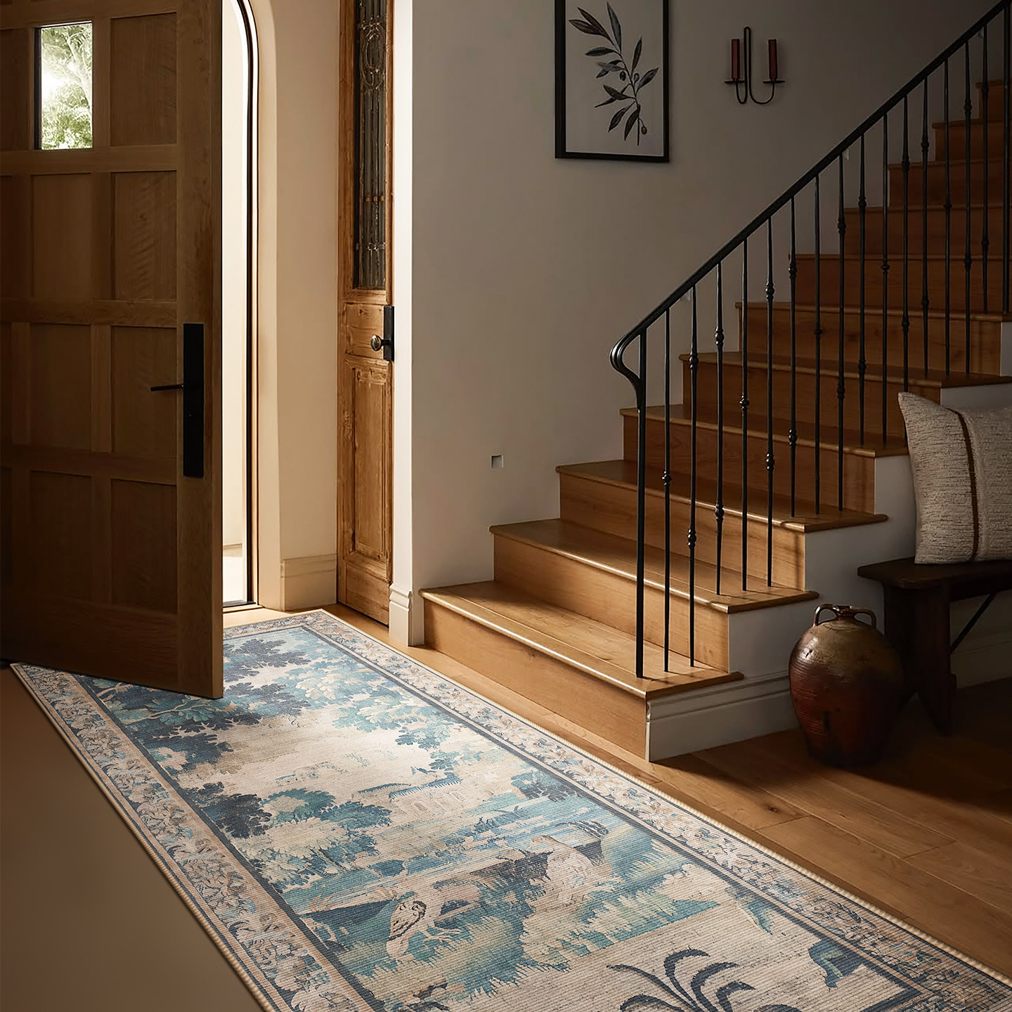 楼兰美惠 橡谷晨雾美式复古地毯客厅卧室床边摩洛哥高级沙发地垫,淘宝优惠券,粉丝福利购,淘宝优惠卷