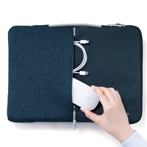 日本SANWA内胆包电脑收纳包适用华为matebook苹果macbookair14寸13保护套15.6平板小新13.3小米pro16联想女 - 图2