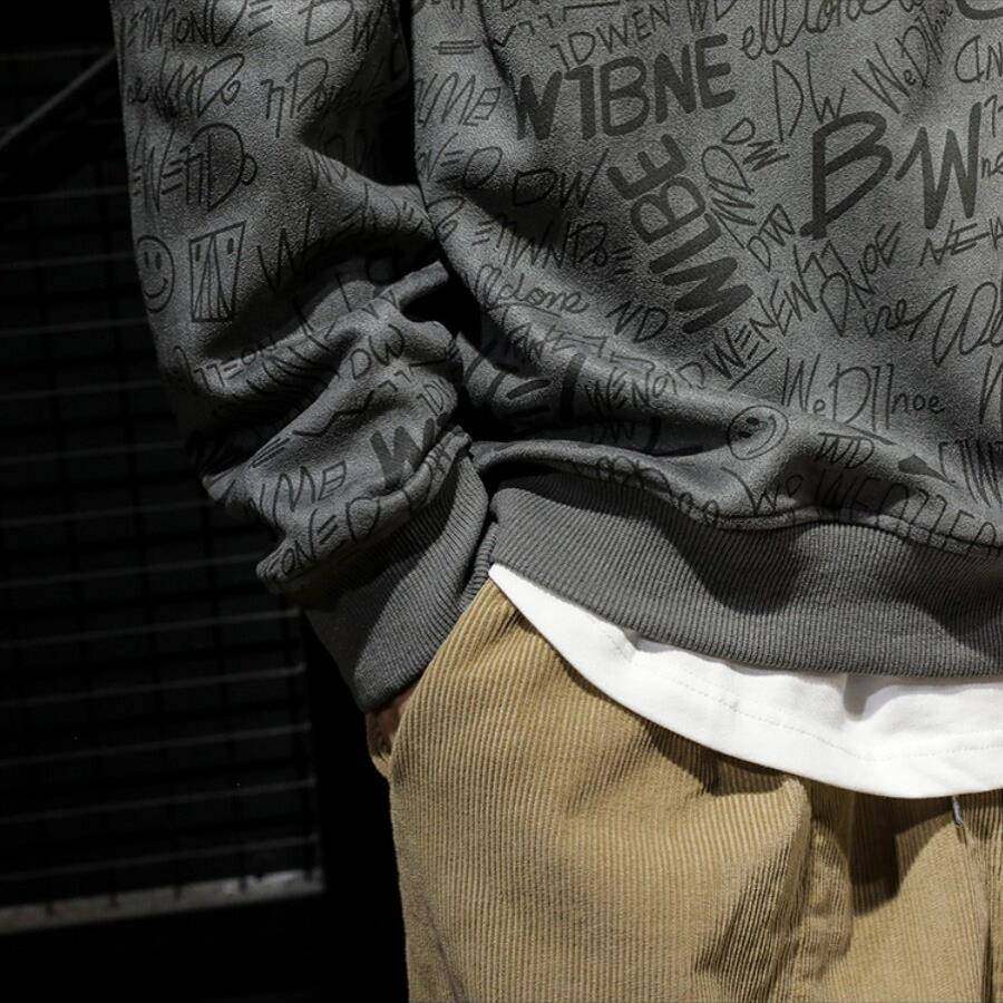 潮牌it neith BIAS美式宽松涂鸦卫衣男大码秋冬港风潮流百搭加绒,淘宝优惠券,粉丝福利购,淘宝优惠卷