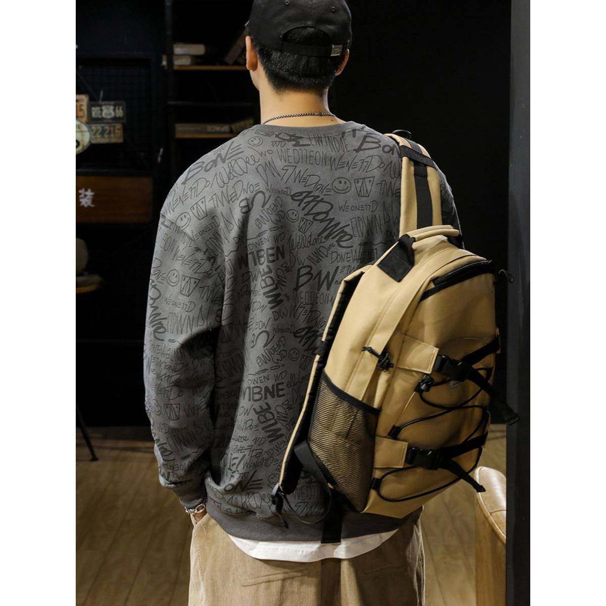 潮牌it neith BIAS美式宽松涂鸦卫衣男大码秋冬港风潮流百搭加绒,淘宝优惠券,粉丝福利购,淘宝优惠卷