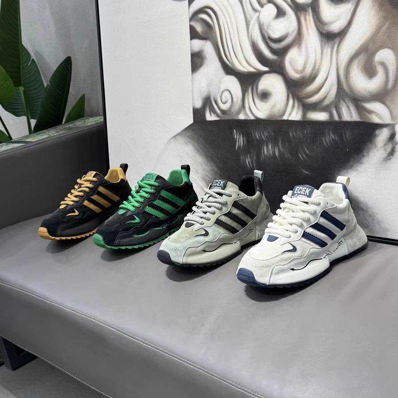 香港男鞋2024秋季新款真皮运动休闲老爹鞋男士百搭厚底跑步阿甘鞋,淘宝优惠券,粉丝福利购,淘宝优惠卷