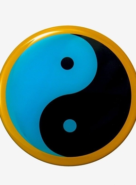 八卦符摆件太极图贴五色能量贴