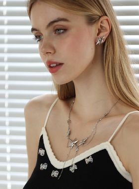 银河迪厅项链耳夹重工