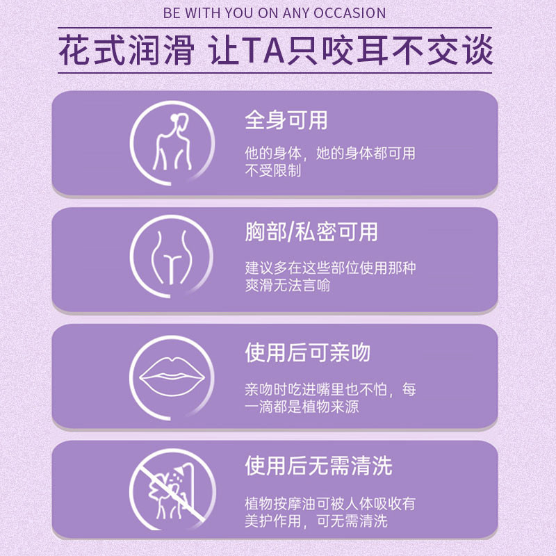 情侣精油按摩全身通经络人体润滑油 俏园堂复方精油