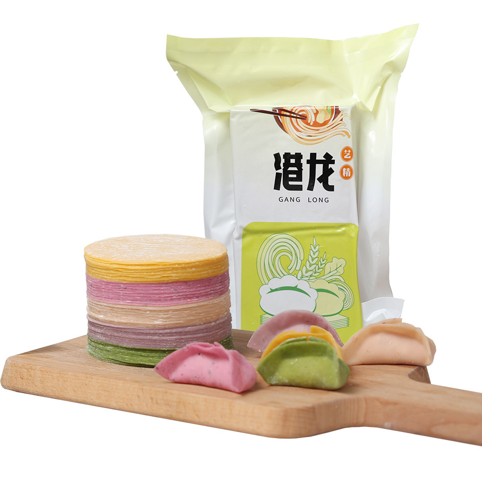 港龙果蔬菜饺子皮新鲜现做薄无食盐无食用碱无钠水饺皮,淘宝优惠券,粉丝福利购,淘宝优惠卷