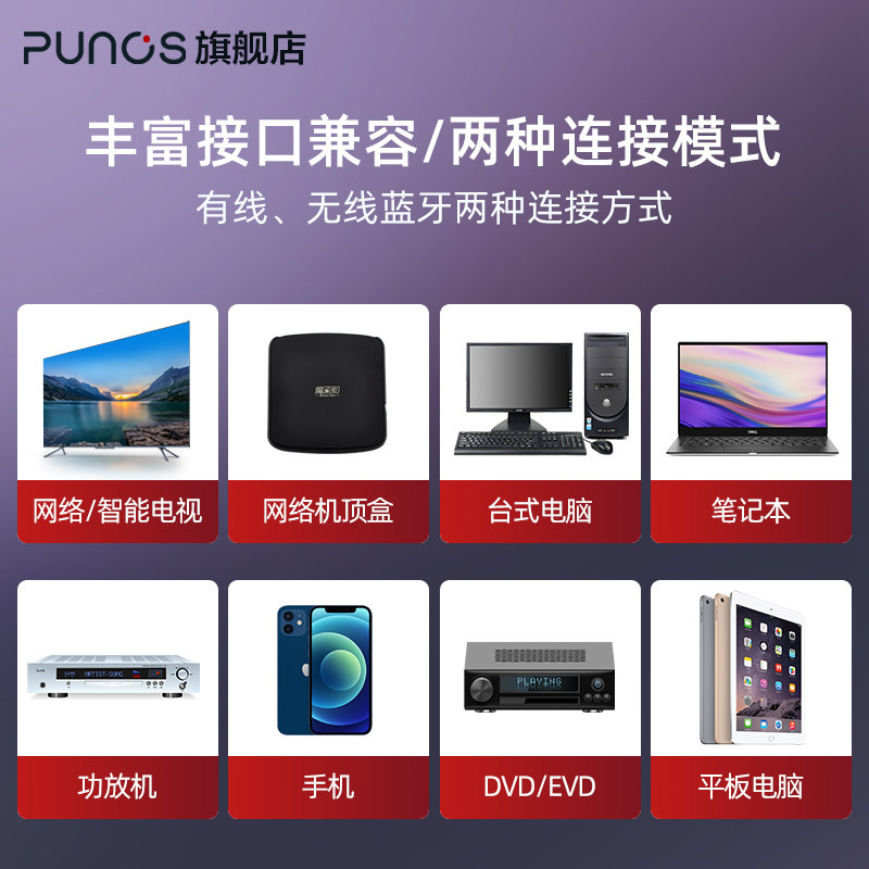 punos 28 / 26p家庭影院ktv点歌机 PunosKTV/卡拉OK音箱