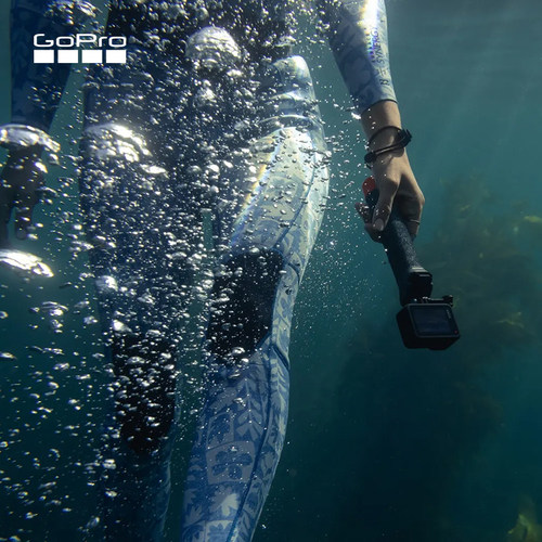 GoPro相机通用 漂浮手柄 防滑水上运动漂浮式把手 内含腕带 - 图0