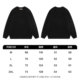Solid color sweater pullover round neck trendy brand loose NOONOZ