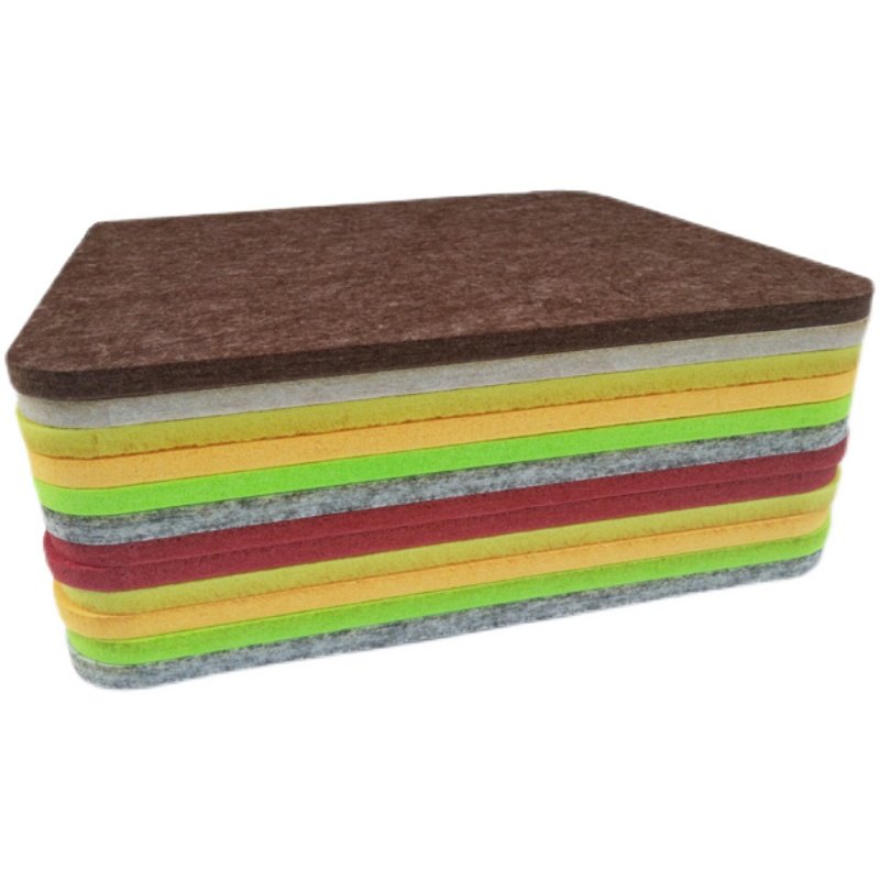 彩色小方格毛毡软木板幼儿园环创学校画室作品展示板公告栏照片墙,淘宝优惠券,粉丝福利购,淘宝优惠卷