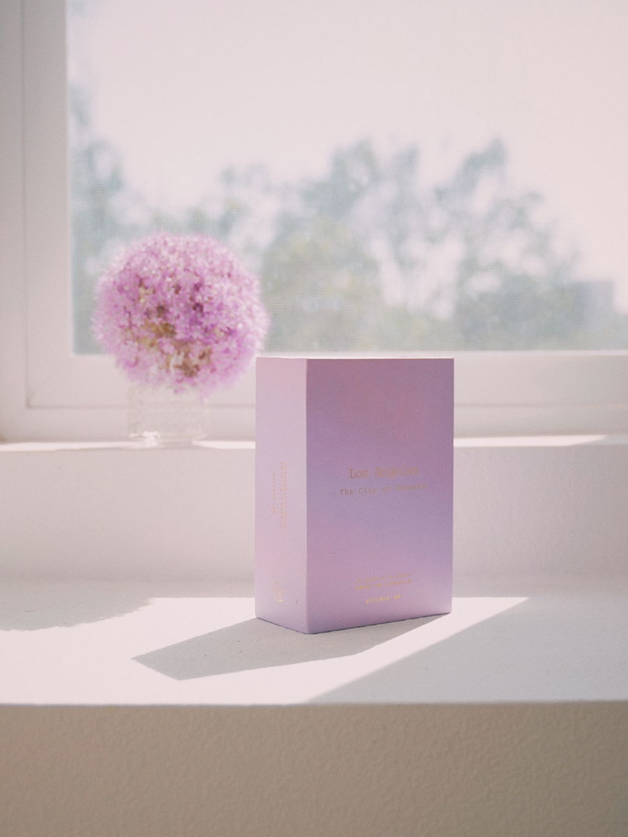 现货【可代写卡片】Why的日落盒子：为你收集100场日落·为什么美术馆·洛杉矶日落摄影集·100张明信片礼盒 - 图0