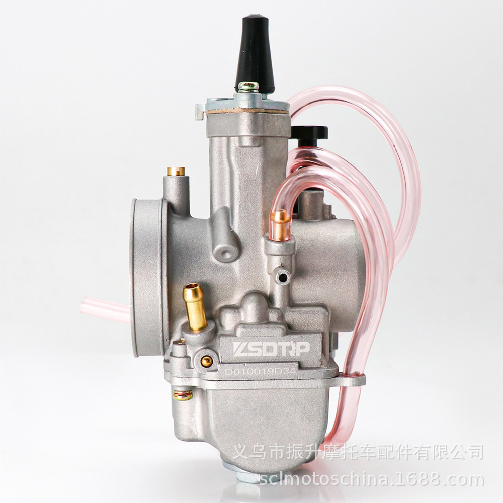 ATV摩托车改装化油器PWK 28 30 32 34 21 24 26 mm喷砂Carburetor - 图0