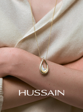 天然白贝母项链水滴毛衣链