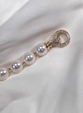 淡水珍珠时尚环环相扣手链