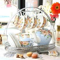 High-end Tea Set Group Eurostyle Tea Set Coffee Cup Lower Afternoon Tea tea J Kit Coffee With bone Porcelain Inform