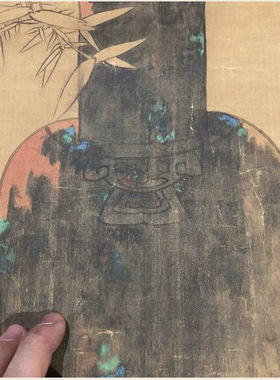明陈洪绶瓶花图博古花卉古代名