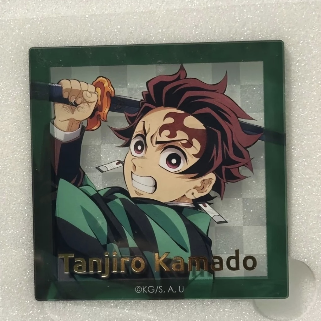 新款鬼灭之刃联名周边冰箱贴立牌贴纸炭治郎香奈乎谷子装饰摆件 - 图2