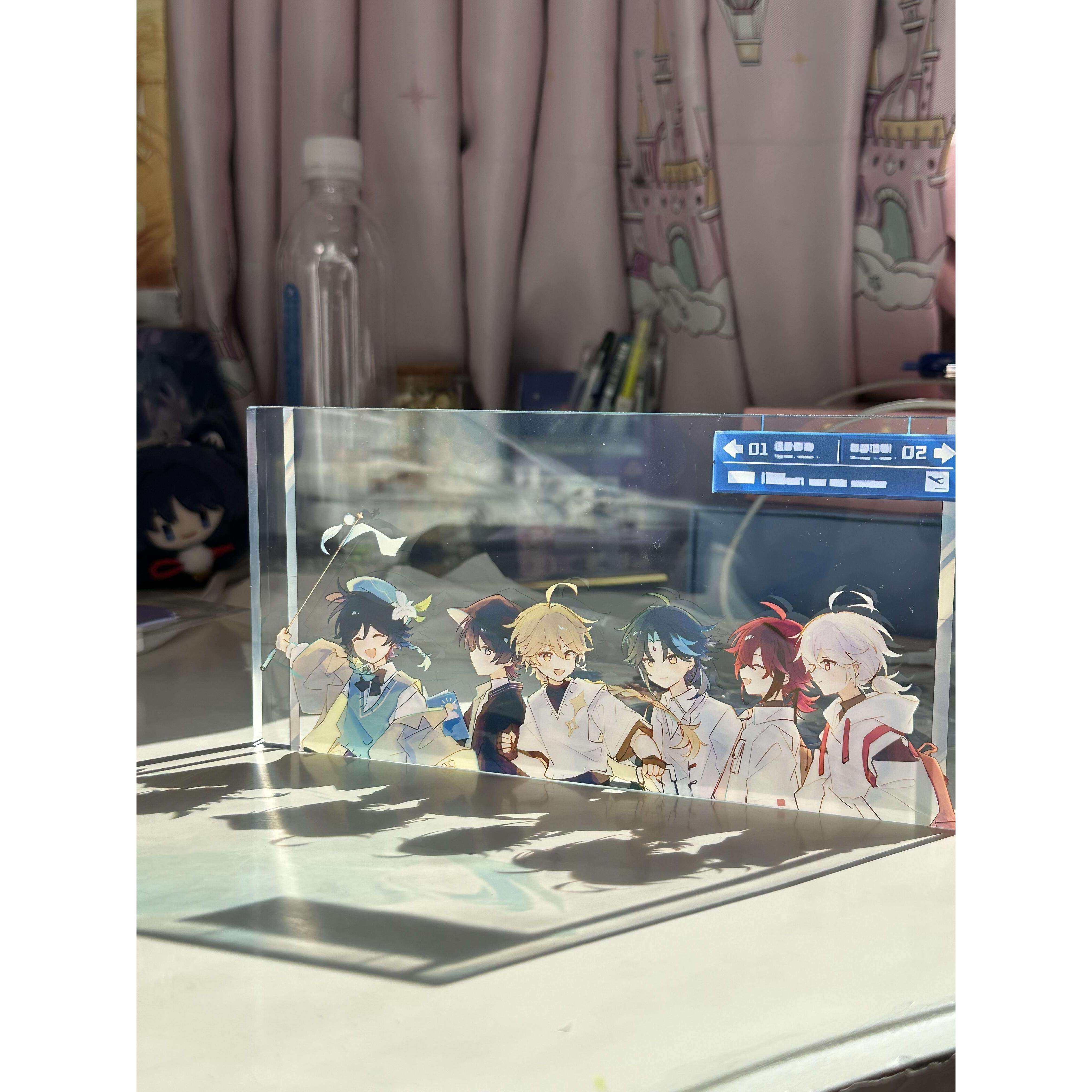 原神fes风男亚克力砖谷子装饰摆件高颜值二次元动漫周边收藏礼物,淘宝优惠券,粉丝福利购,淘宝优惠卷