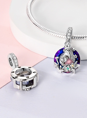 潘家风格原创设计亲情友情系列珠子串珠小串饰白铜镀银配饰