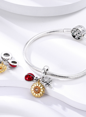 潘家风格铜镀银吊坠女时尚个性项坠ins风小众设计感