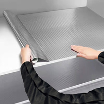 Kitchen Greaseproof Stickers Overall Cabinet internal waterproof moisture-proof wall paper thickened cabinet Private high temperature resistant wallpaper Self-adhesive