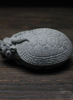 泥雕匠树脂茶宠装饰中式微景观