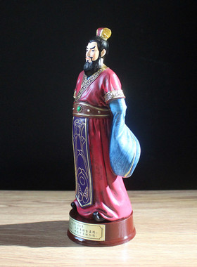 室内三国人物公仔雕像中式风摆件