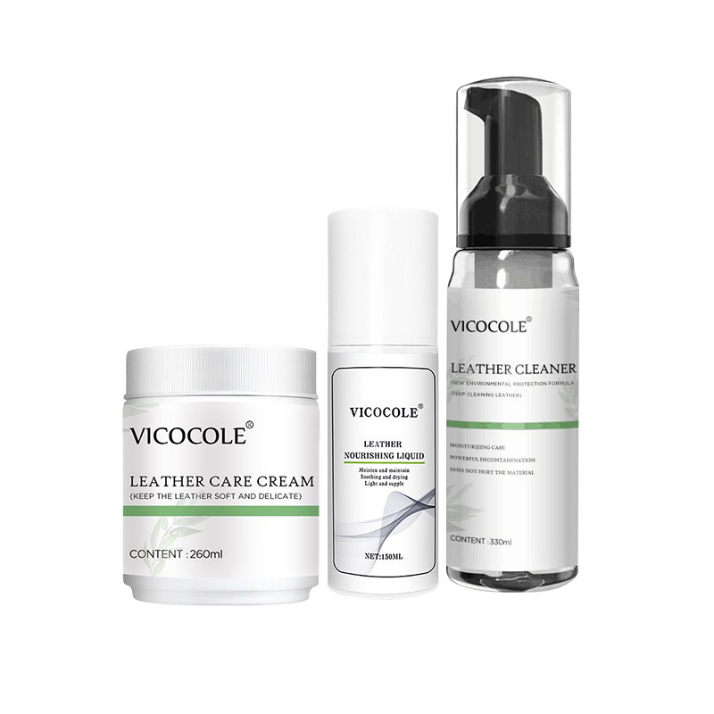 真皮沙发清洁剂去污保养膏皮革套装 vicocole家私清洁/护理剂