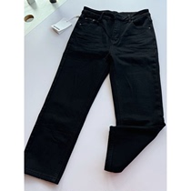 #96832-8 kamisen small straight cylinder autumn winter plus suede 90% jeans with slim flocking high waist smoke pipe pants