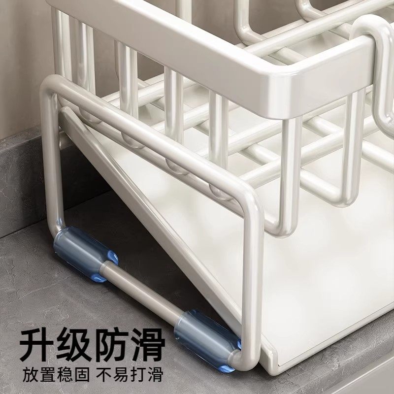 抹布架厨房置物架水池台面斜坡海绵水龙头水槽沥水收纳置物架,淘宝优惠券,粉丝福利购,淘宝优惠卷