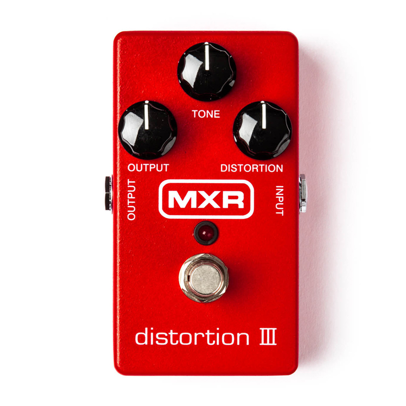 Dunlop MXR M115 III红失真电吉他单块效果器过载效果器摇滚音色