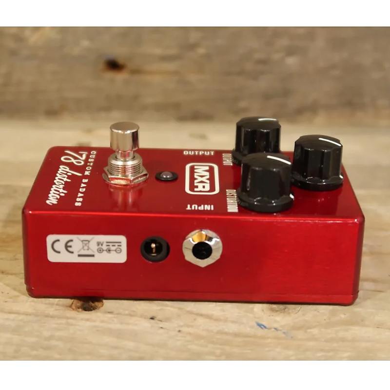 邓禄普Dunlop MXR M78 定制款失真单块效果器 CUSTOM BADASS