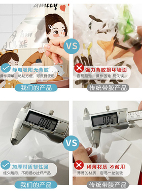 卡通厨房防油贴纸灶台瓷砖墙面